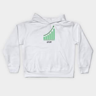 Statistics-Go up! Kids Hoodie